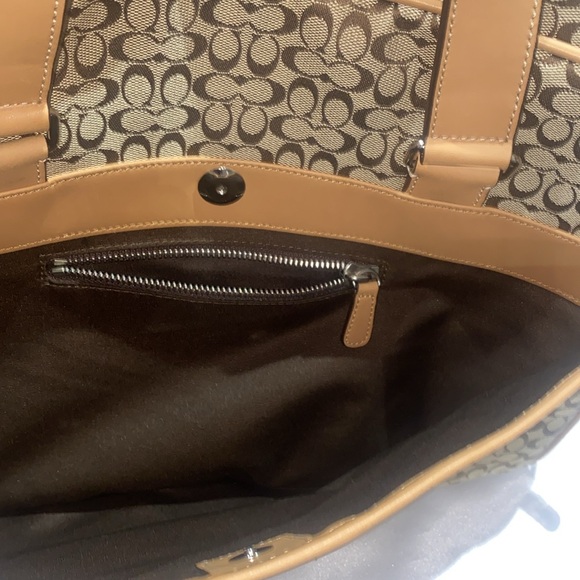 Coach F70181 signature Hudson Commuter Bag - Picture 13 of 13